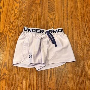 Under Armour Women's Lavender Athletic Shorts